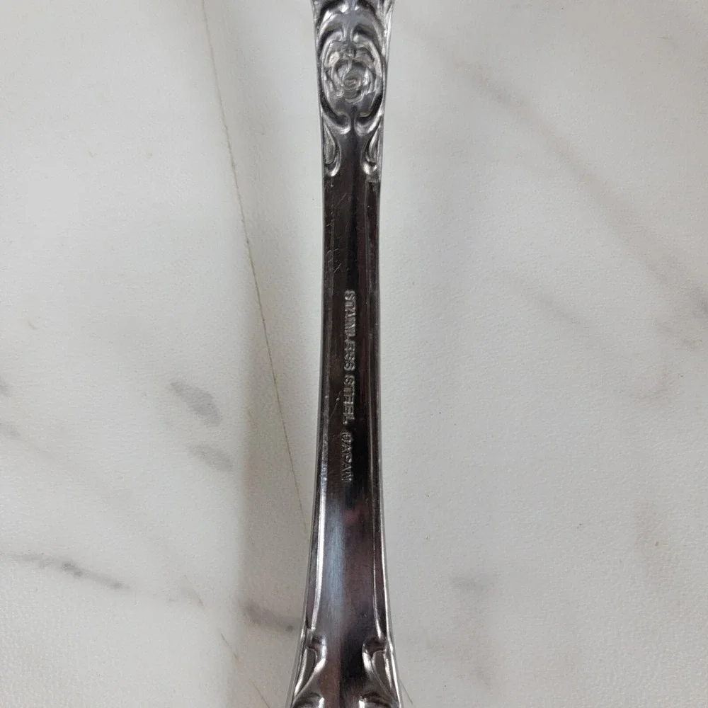 Vintage MCM Japan Pie Slice Cake Server‎ Steel Inset Handle Mid Century Modern